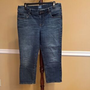 Jag Jeans Dark Blue Cropped Denim